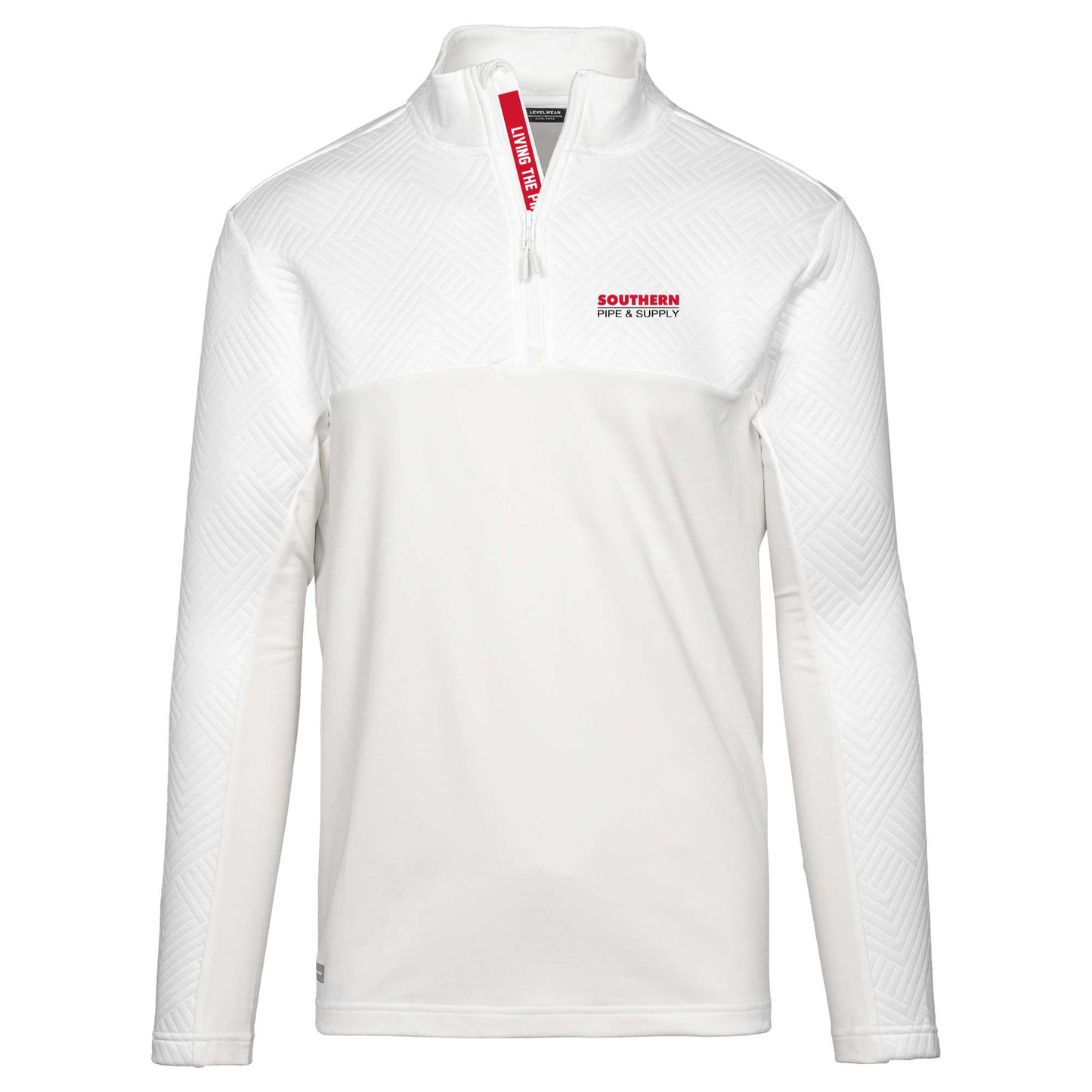 Men's Levelwear Patrol 1/4 Zip - White