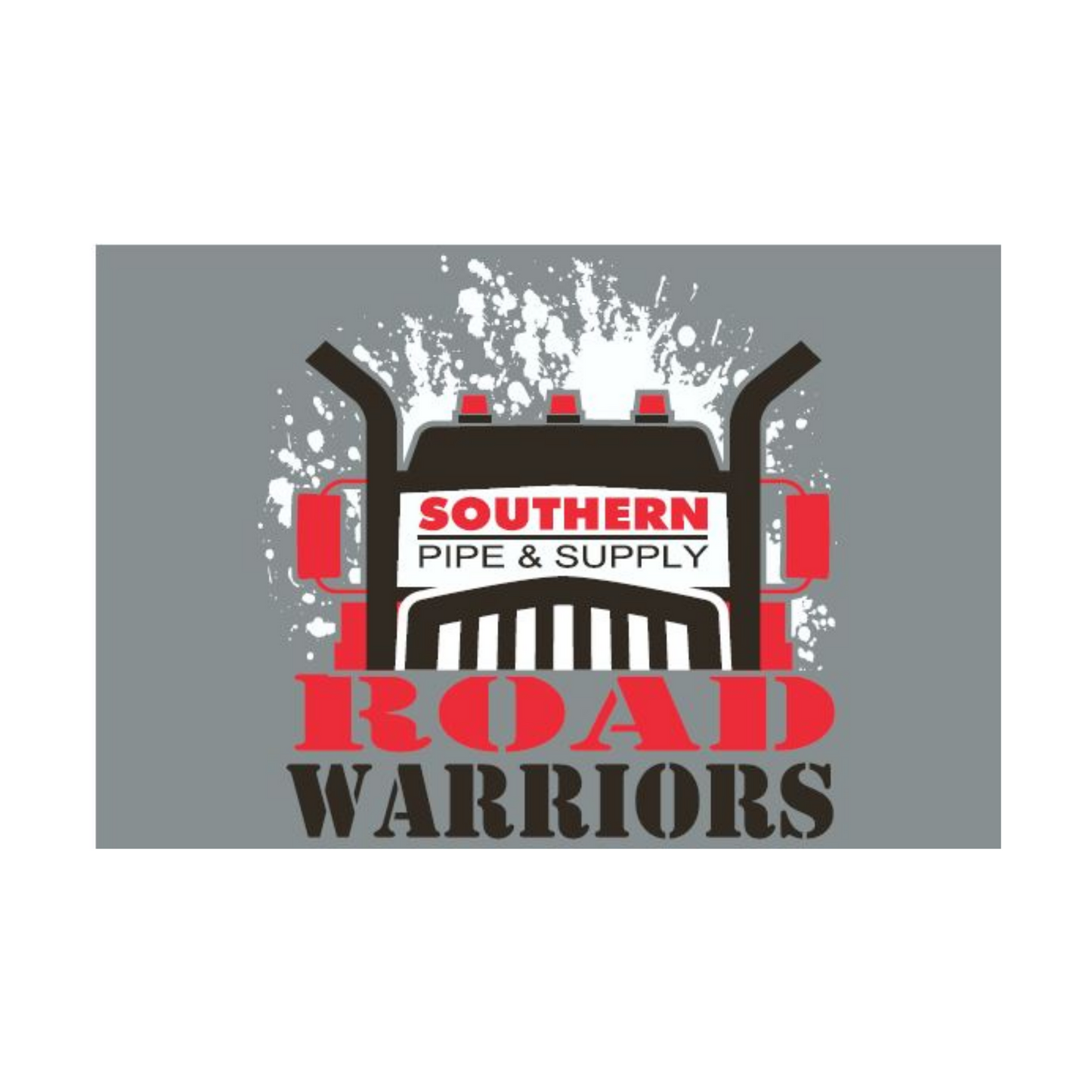 Road Warriors Rectangle Decal