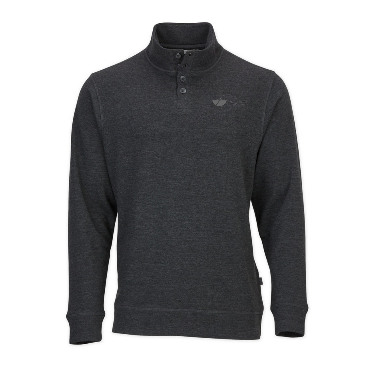 Southern Bath & Kitchen Men's French Terry Button Pullover