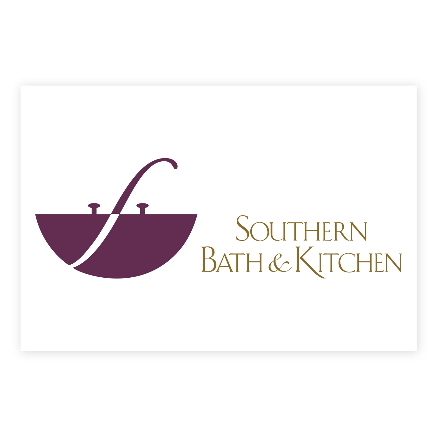 Southern Bath & Kitchen Large Car Sign Magnet 12"W x 18"H