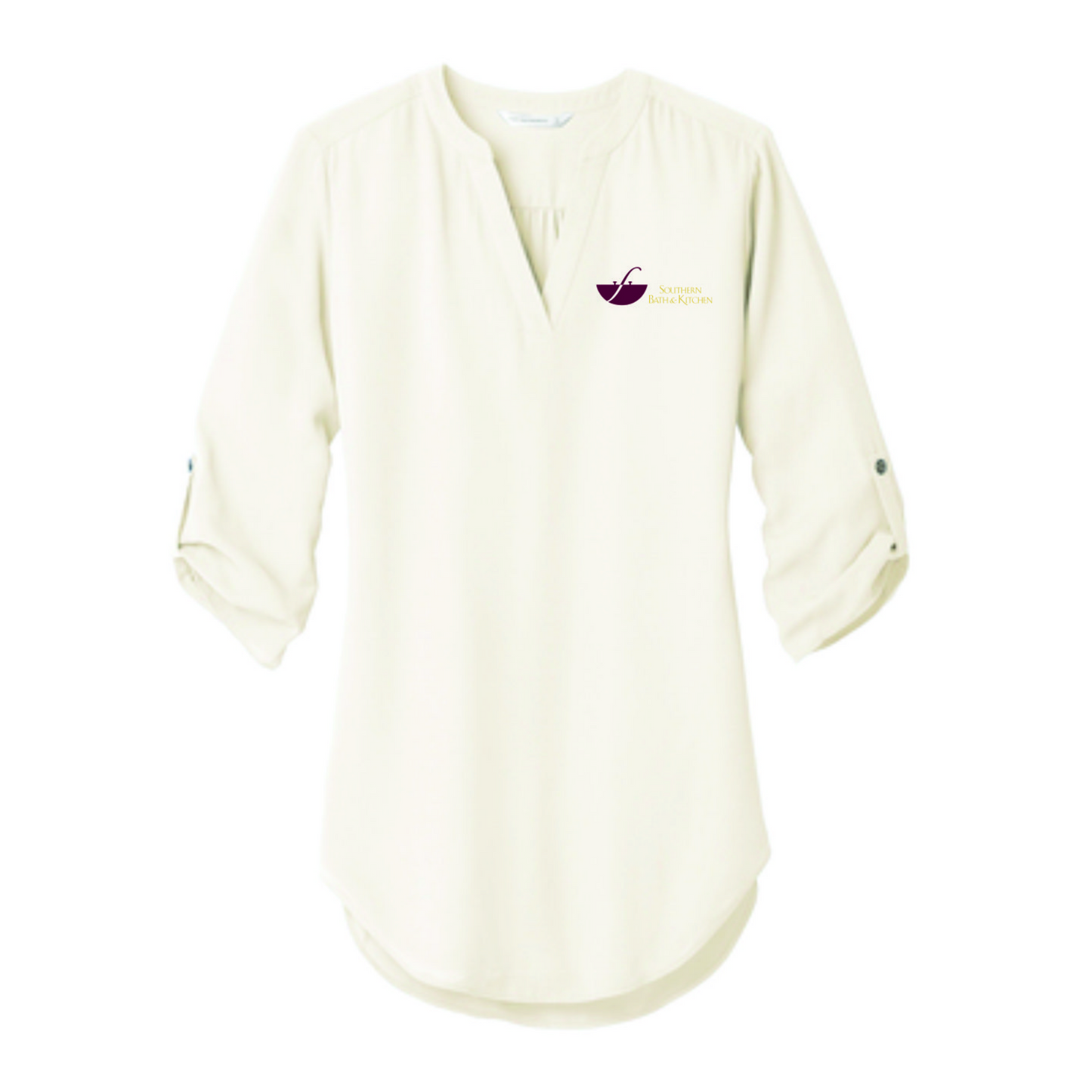 Southern Bath & Kitchen Ladies 3/4-Sleeve Tunic Blouse