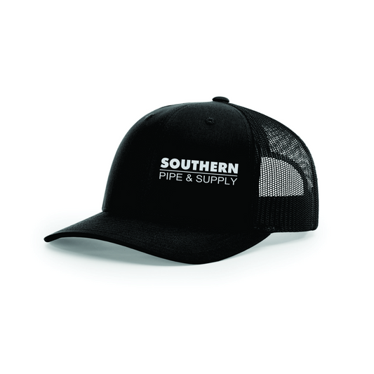 Richardson Trucker Snapback Cap with Offset Logo