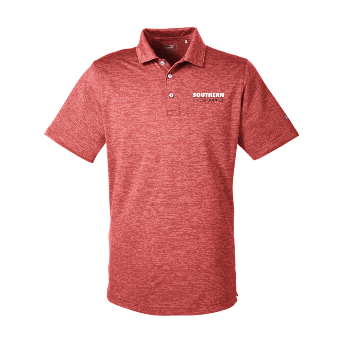 Puma Golf Icon Heather Polo