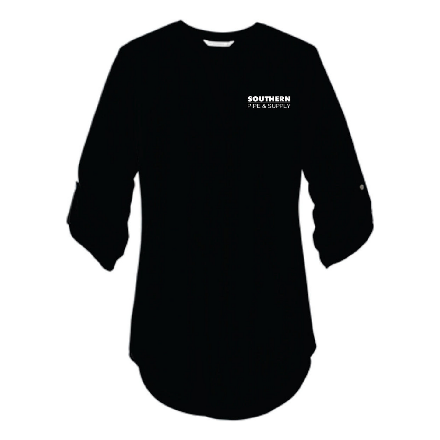 Ladies 3/4 Sleeve Tunic Blouse