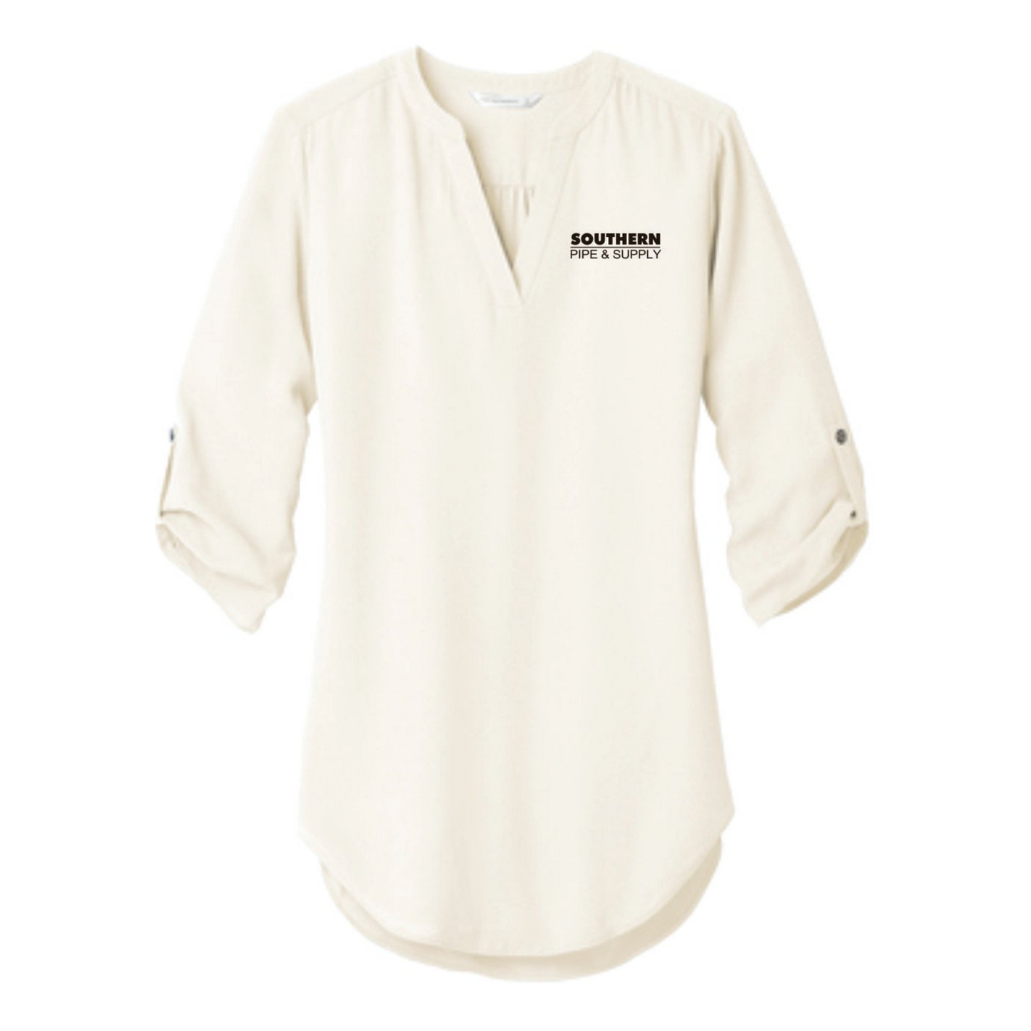Ladies 3/4 Sleeve Tunic Blouse