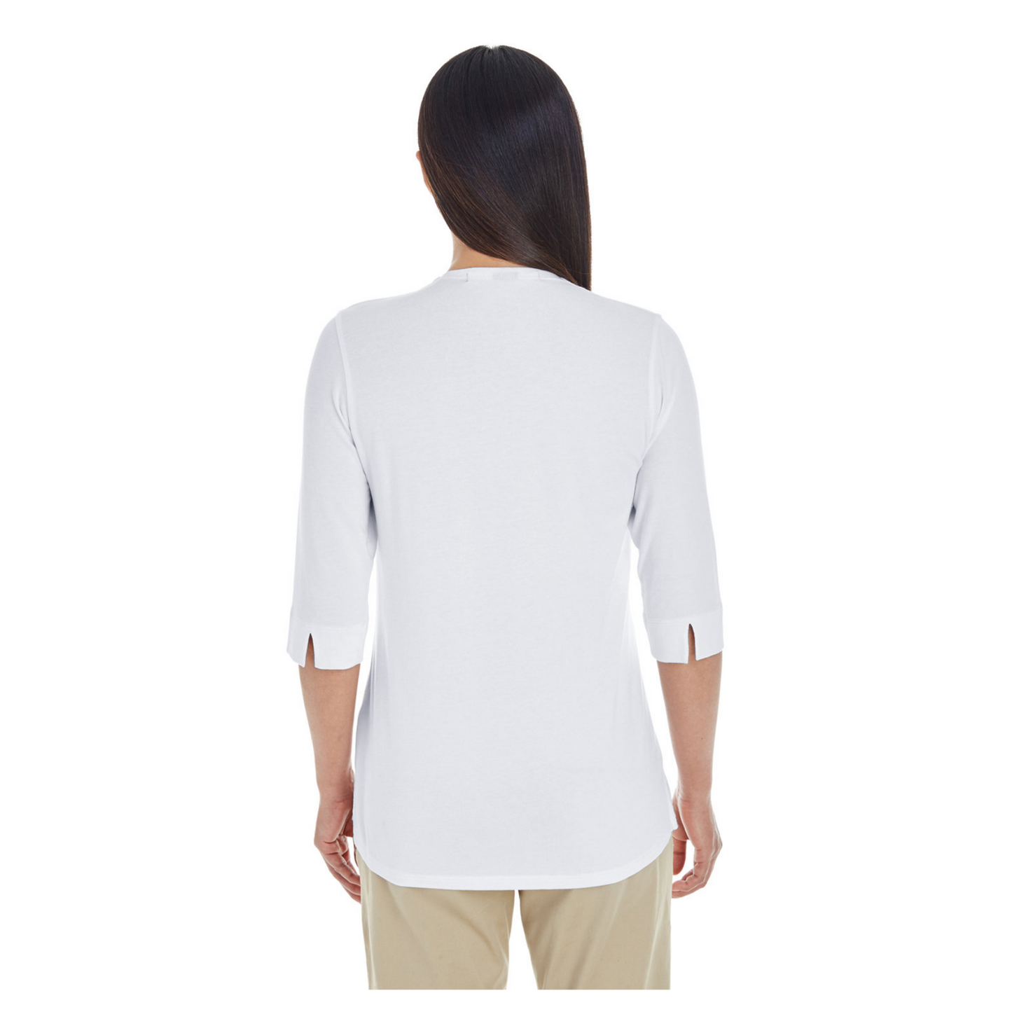Devon & Jones Ladies' Perfect Fit Tailored Open Neckline Top