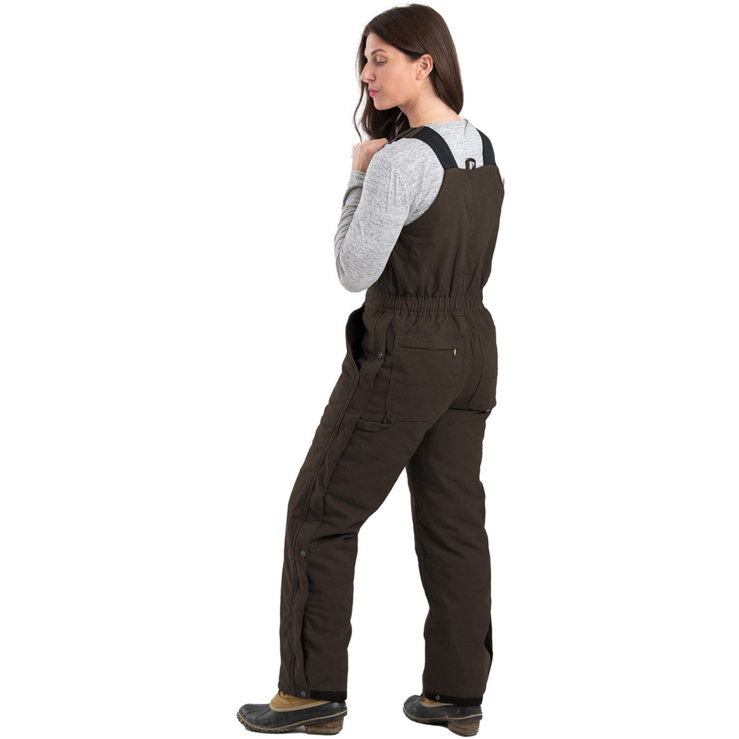 Berne Ladies' Softstone Duck Insulated Bib Overall