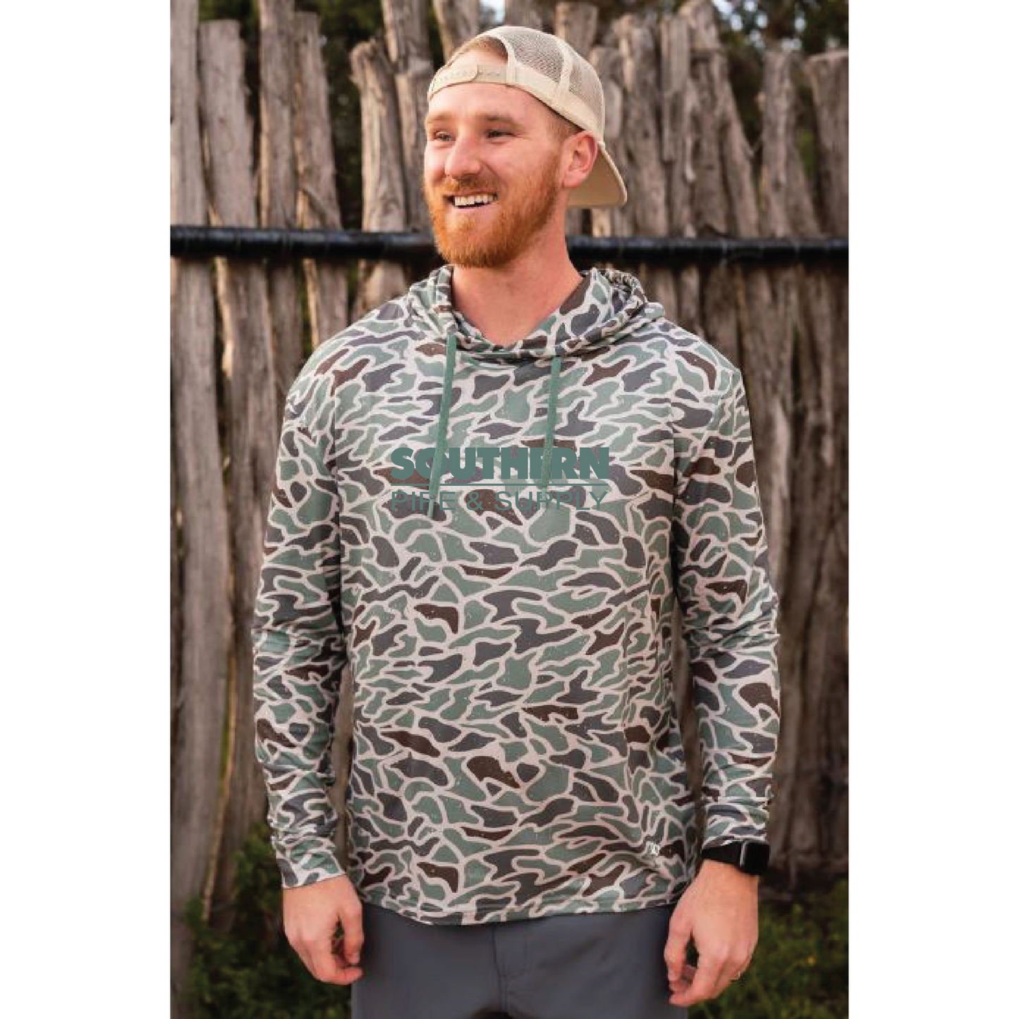 Burlebo Performance Duck Camo Hoodie