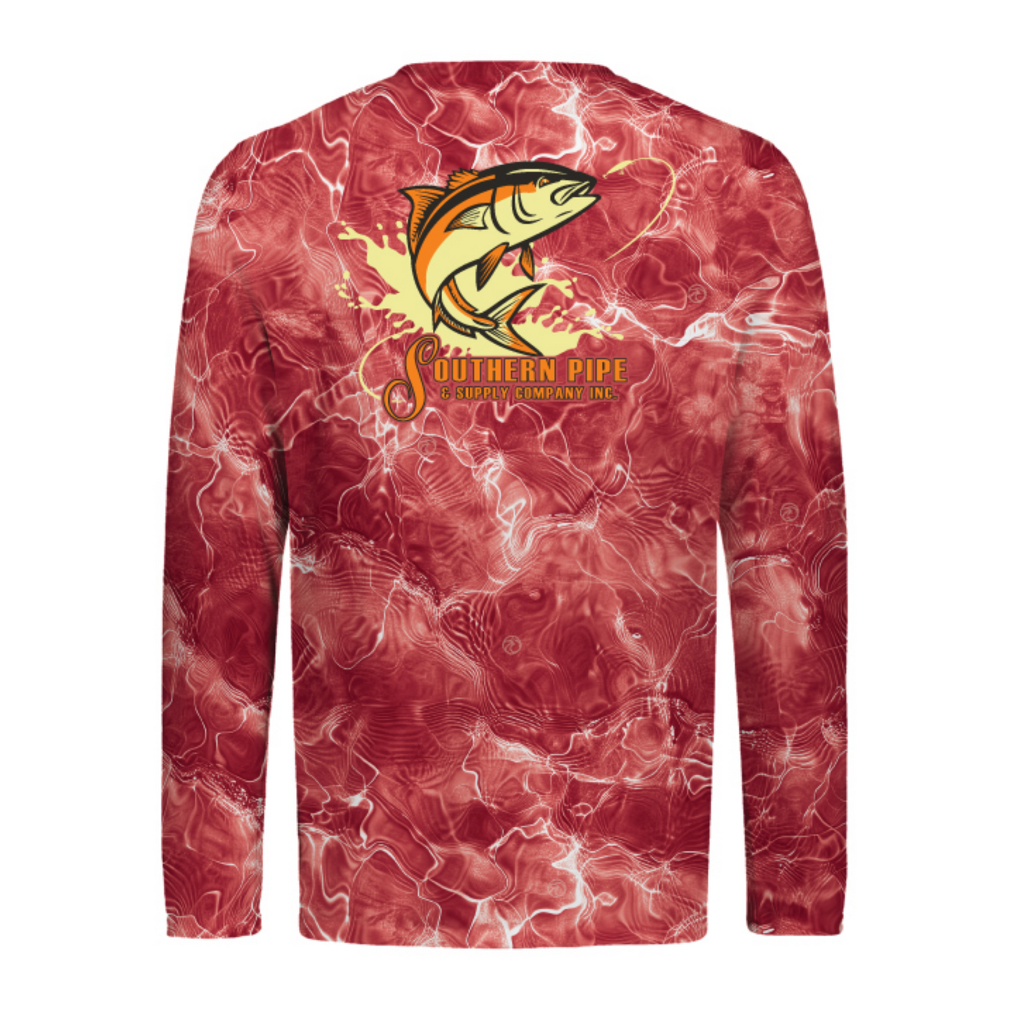 Amberjack Water Camo Vapor Long Sleeve Tee