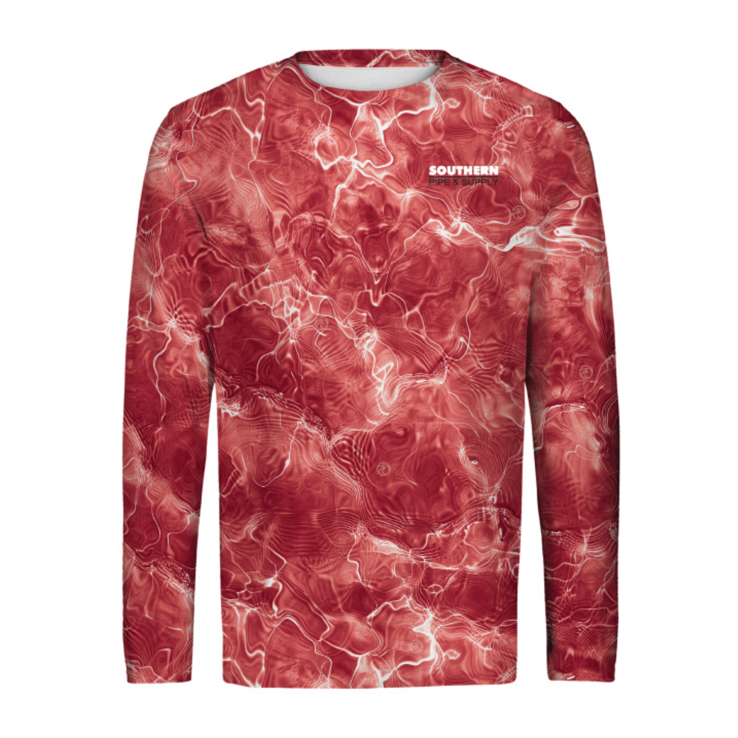 Amberjack Water Camo Vapor Long Sleeve Tee