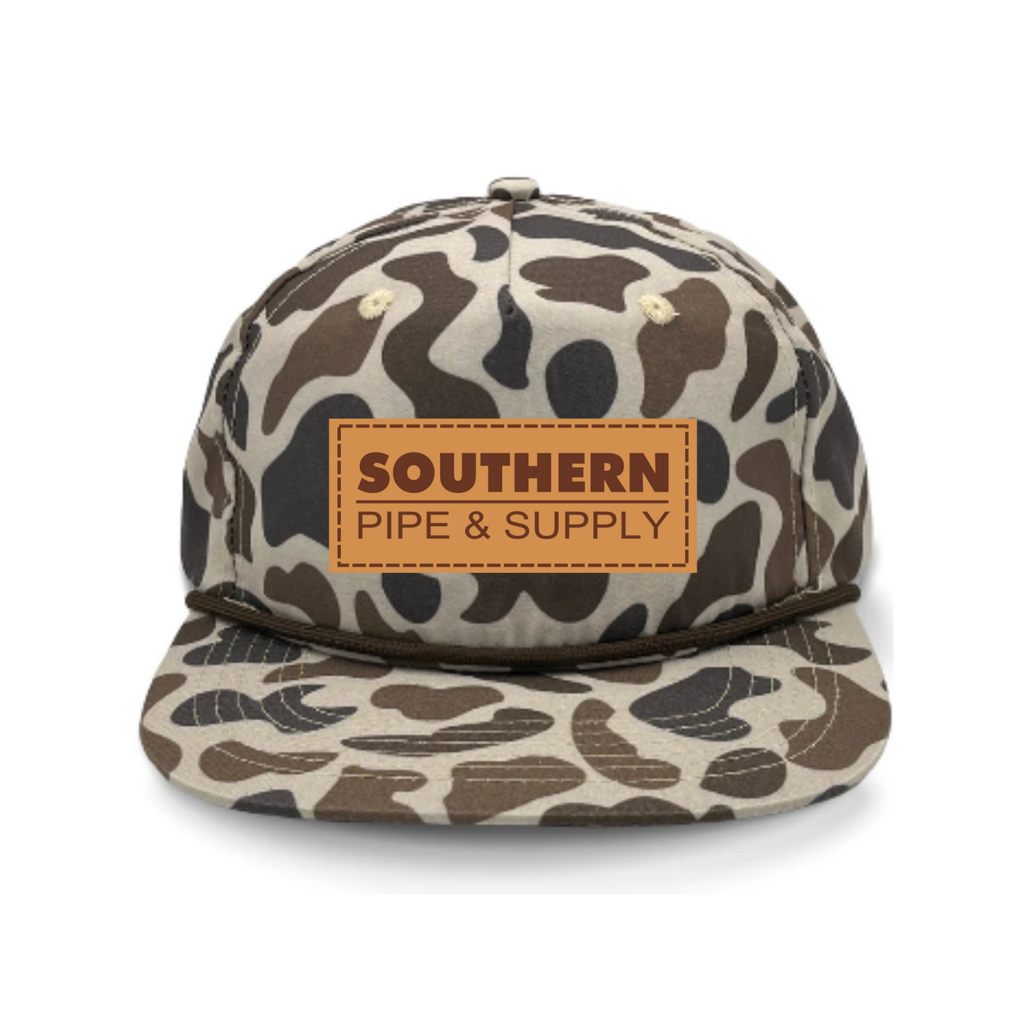 Old's Cool Goat Rope Lost Hat with Leather Patch