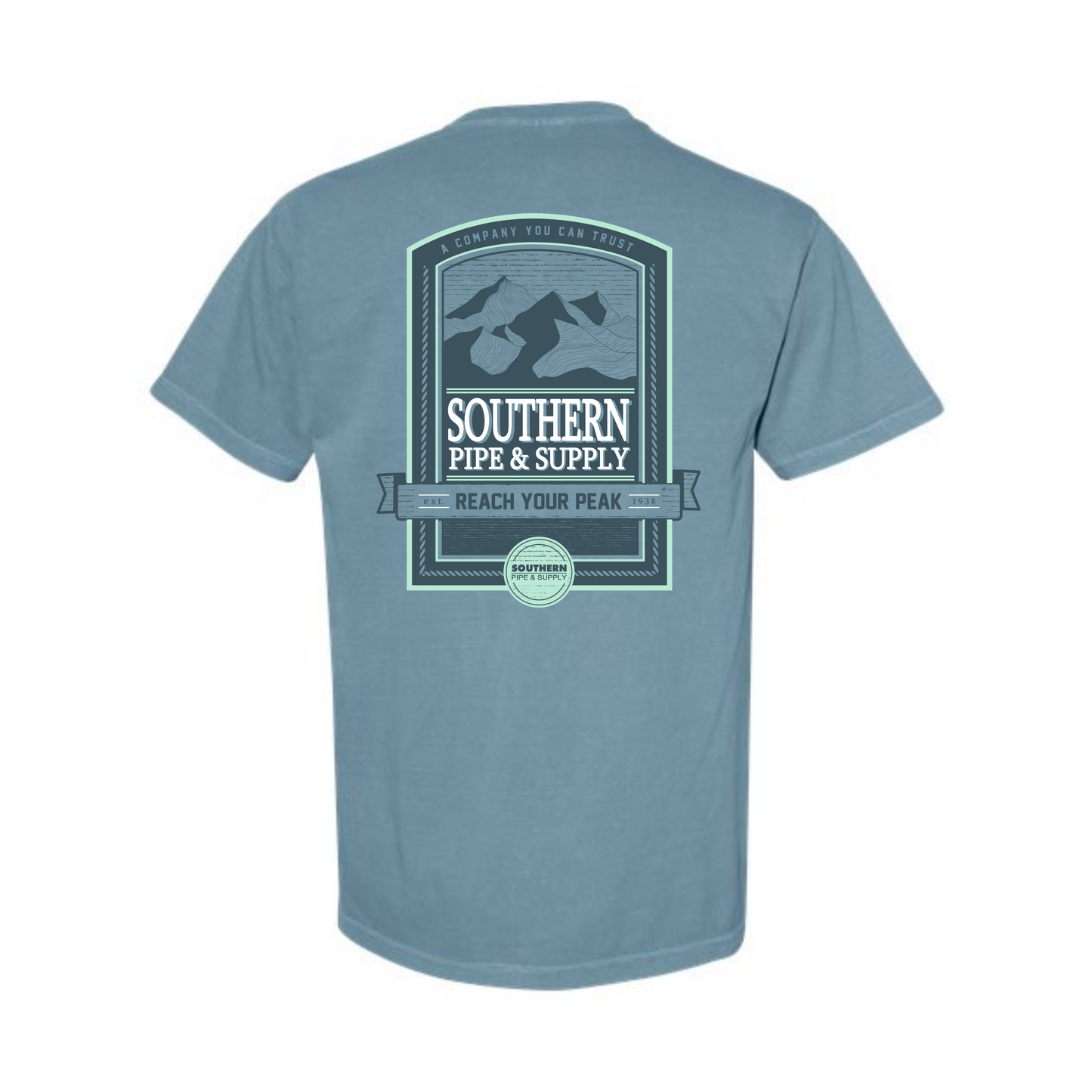 Mountain Badge Comfort Colors Pocket T-Shirt