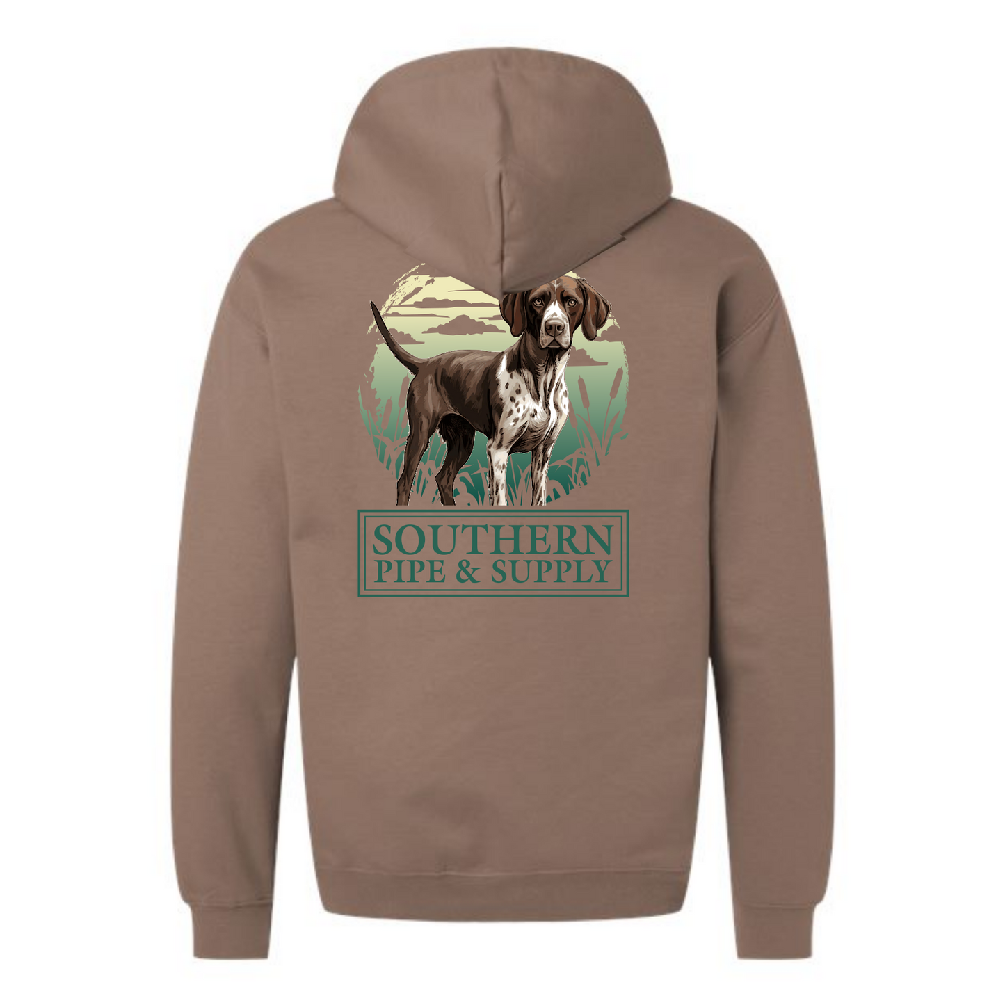 Hunter Pointer Unisex Softstyle Hooded Sweatshirt