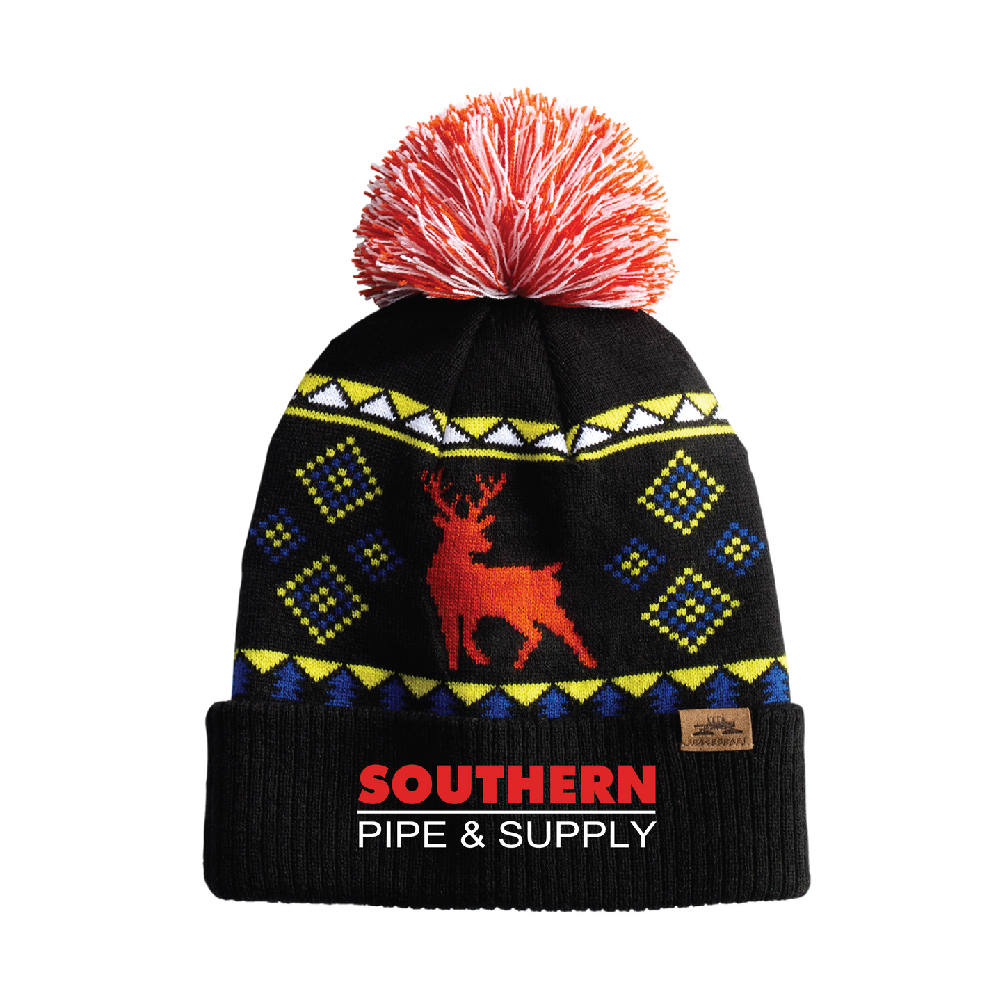 LIMITED EDITION Spacecraft Wild Pom Christmas Beanie
