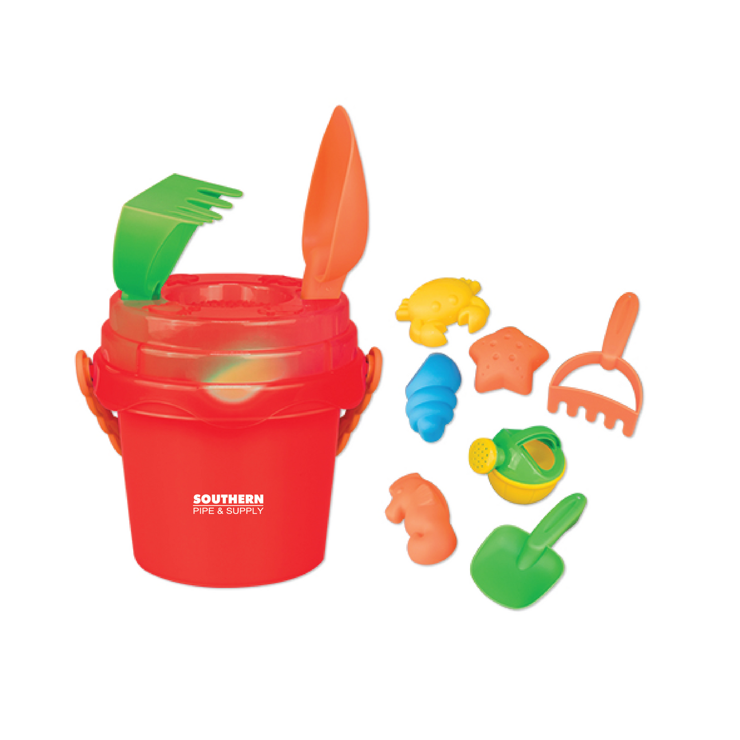 Mini Sand Pail With Toys and Lid