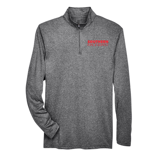 LAST CHANCE! Cool & Dry Heathered Quarter-Zip