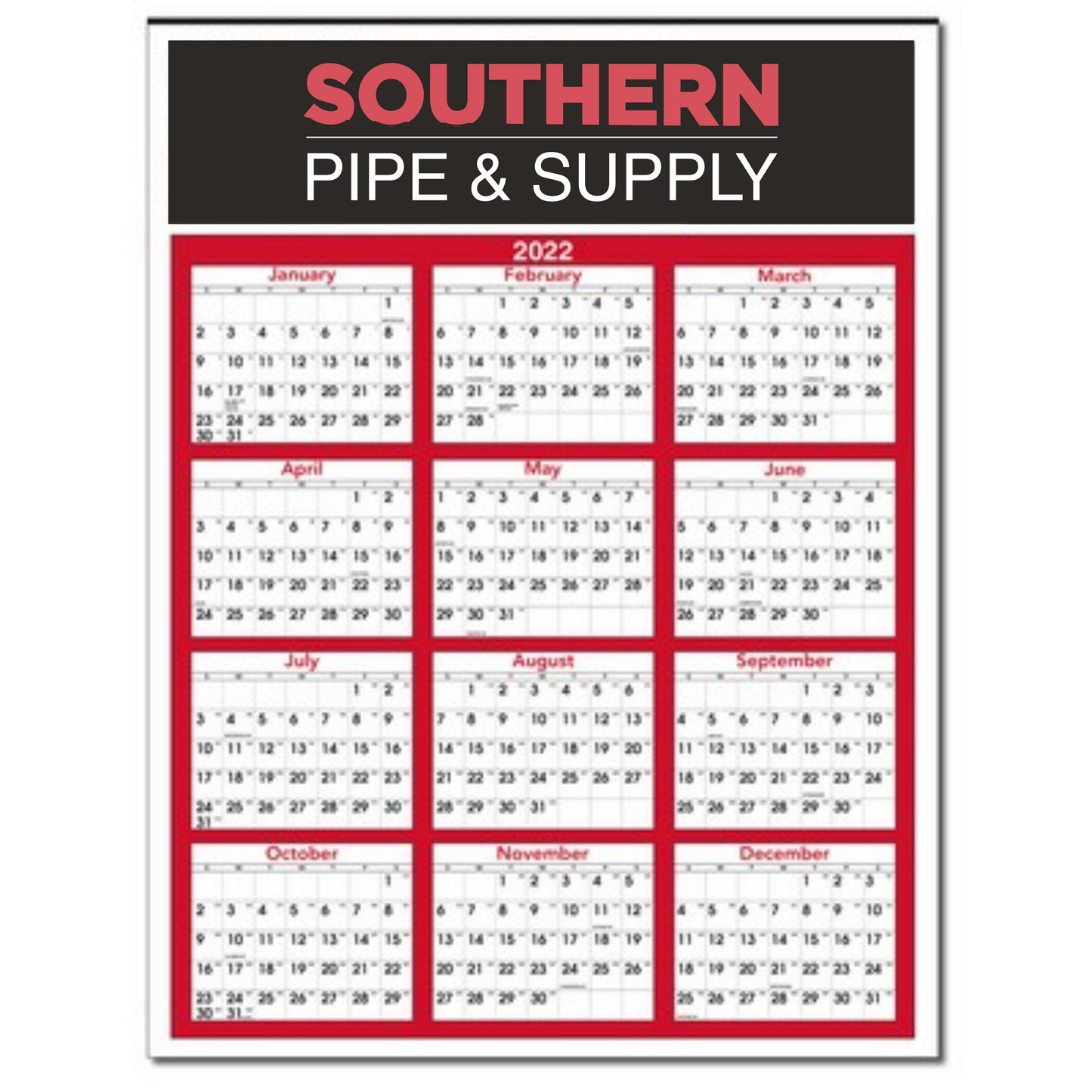 LAST CHANCE! 2025 Year At A Glance Wall Calendar