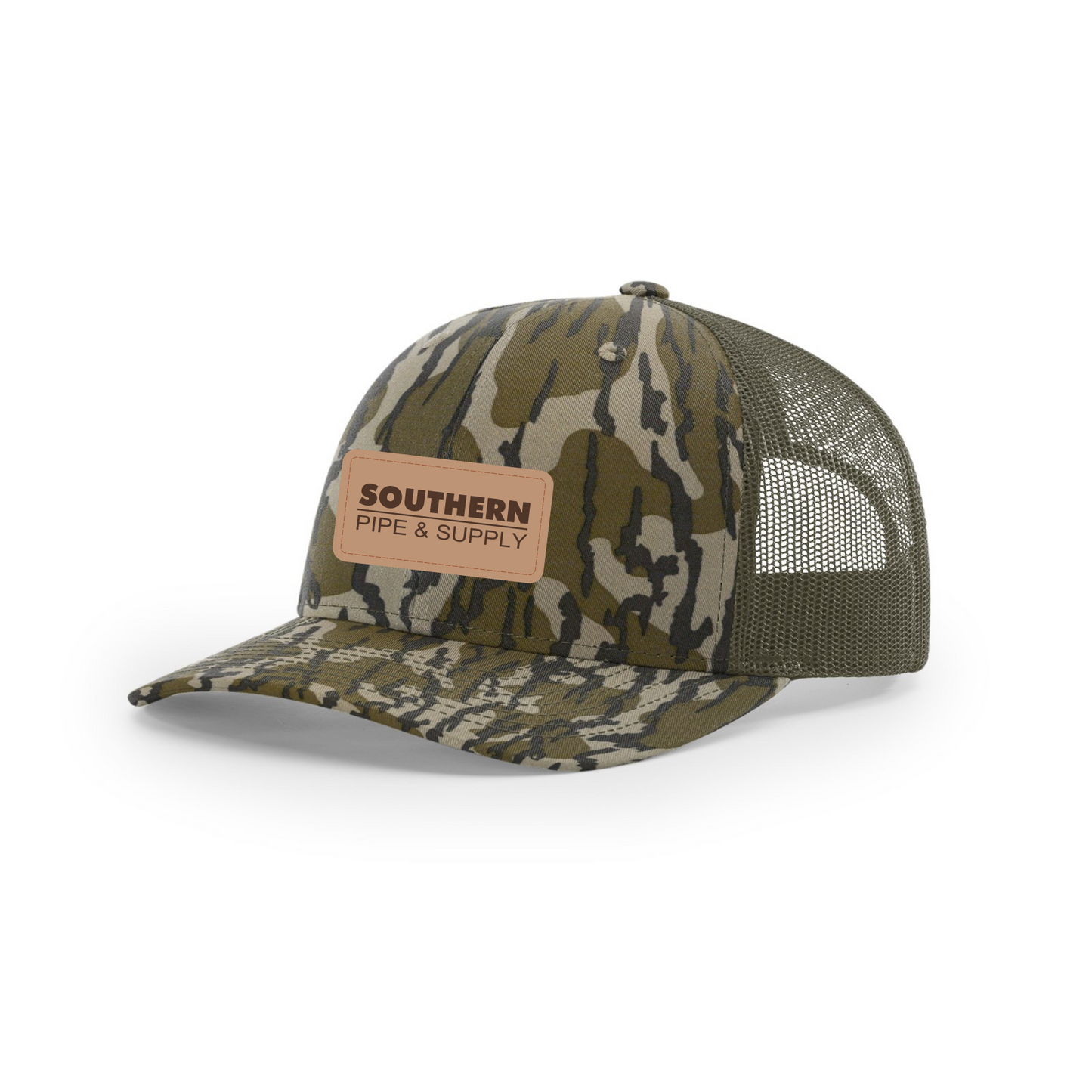 Richardson Mossy Oak Bottomland Meshback Trucker Cap