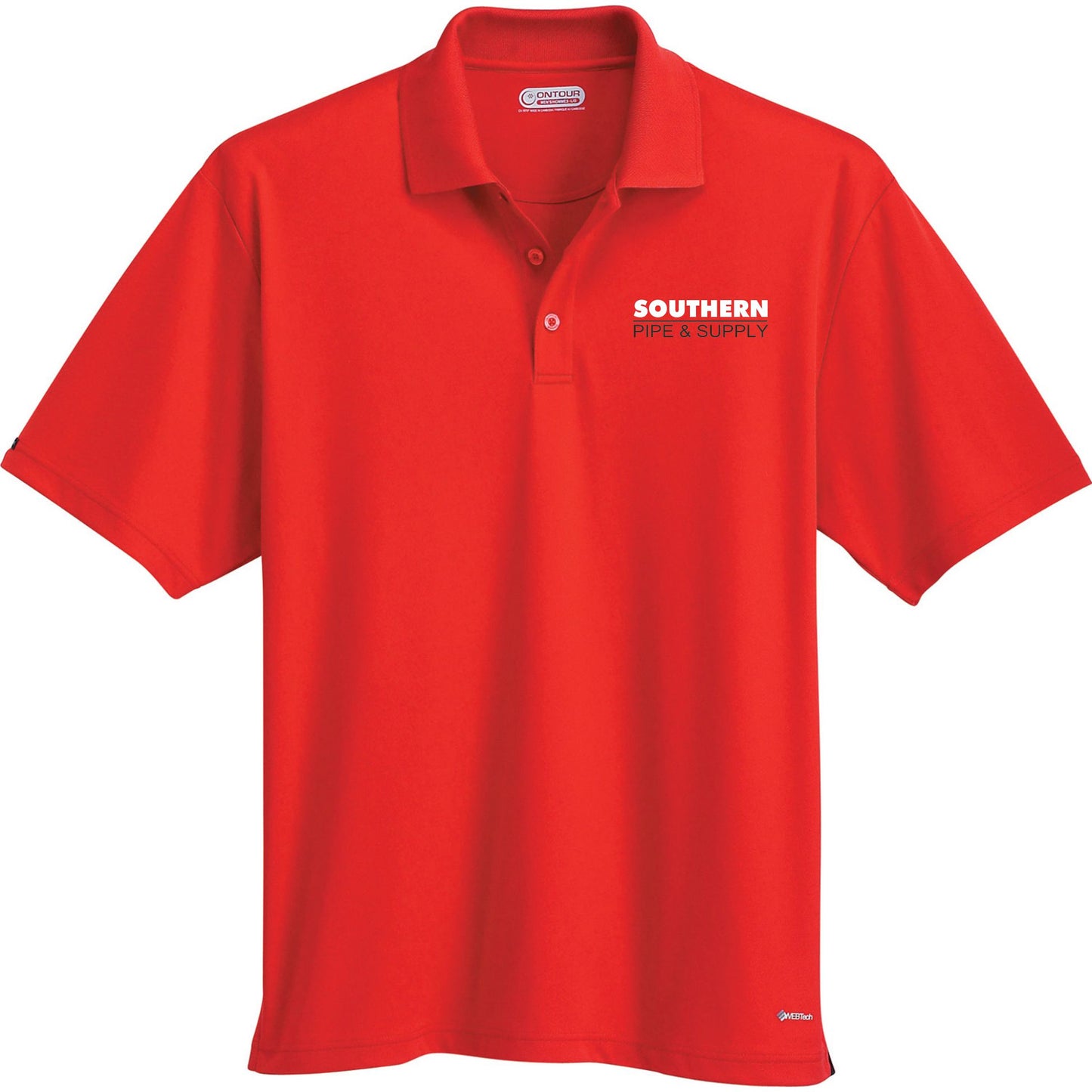 Men's Moreno Short Sleeve Polo - Red