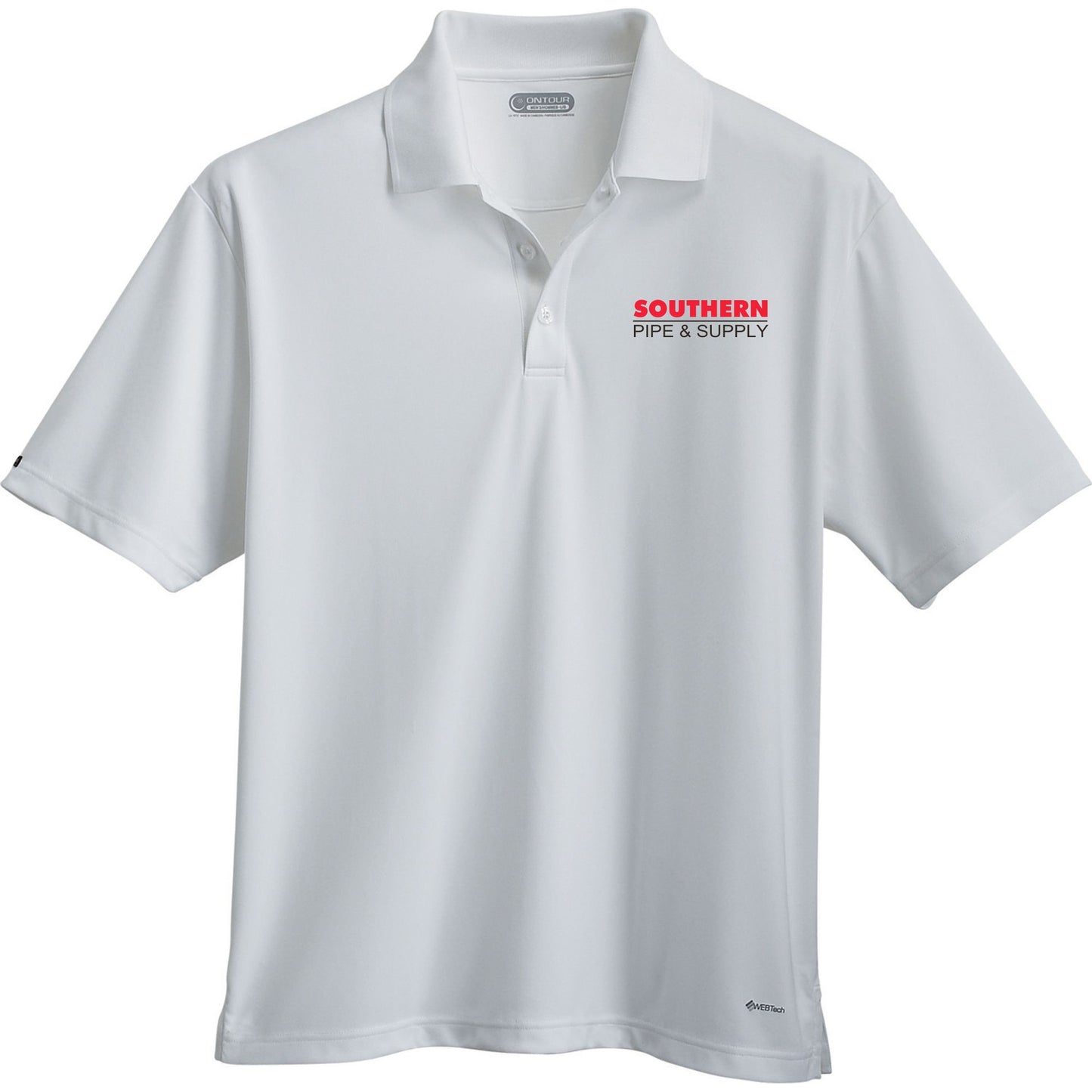 Men's Moreno Short Sleeve Polo - White