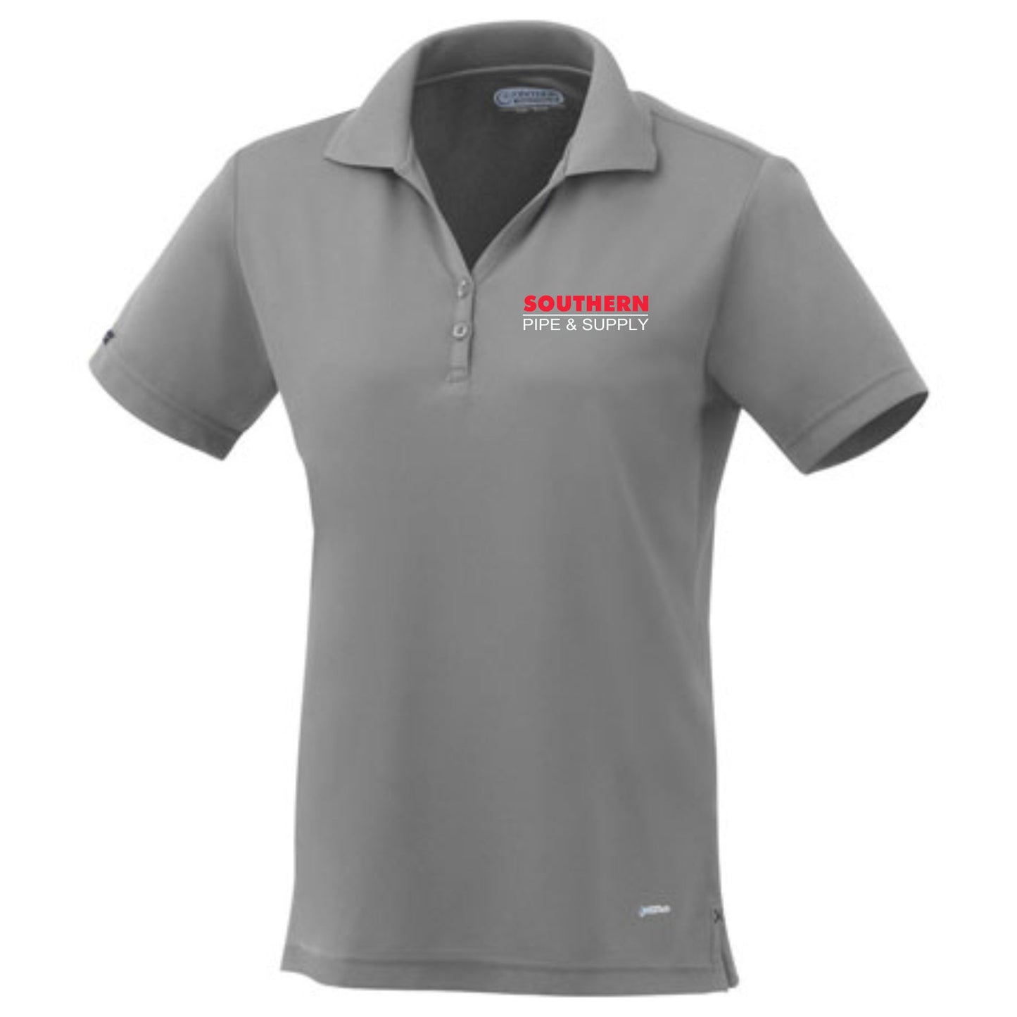 Women's Moreno Short Sleeve Polo - Steel Grey