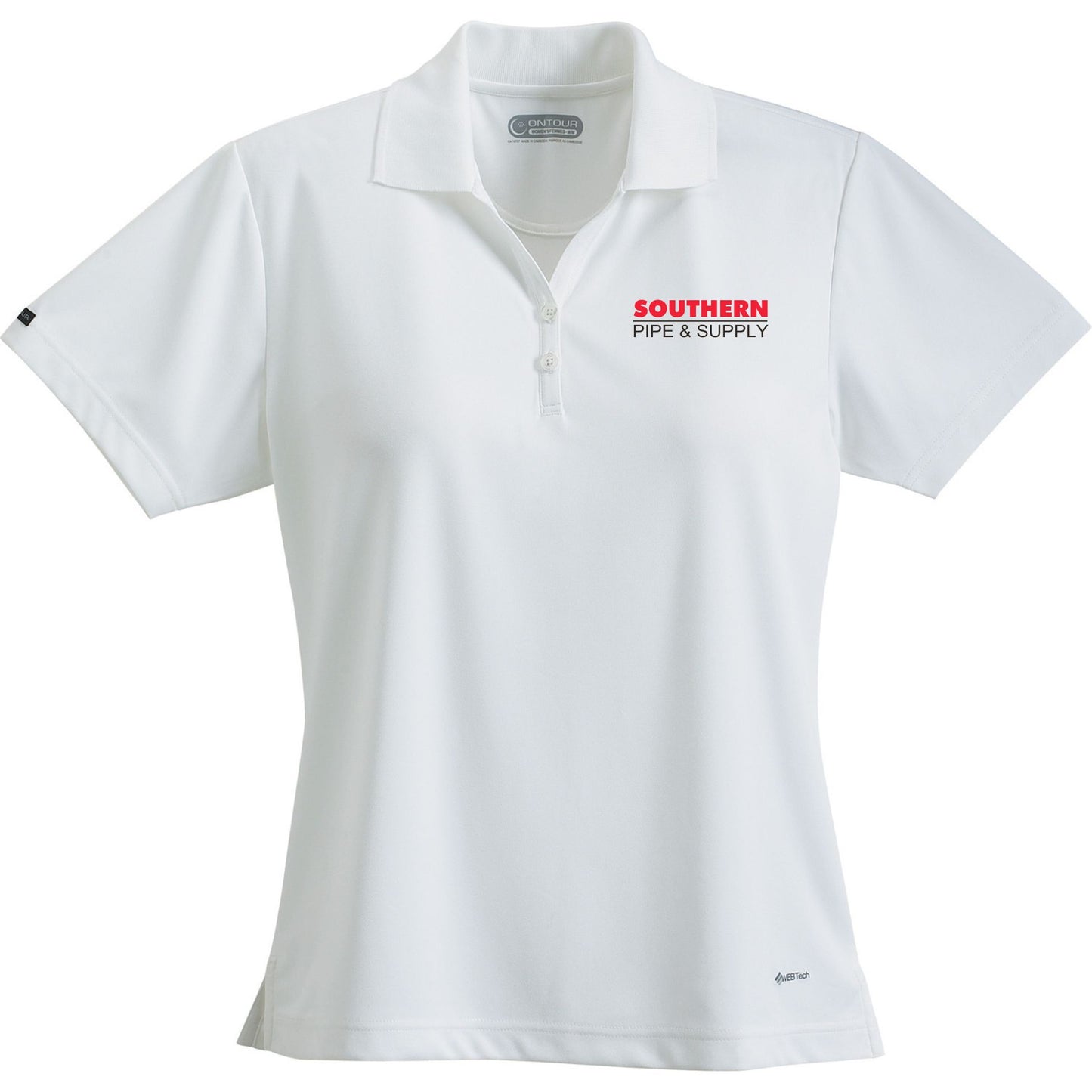 Women's Moreno Short Sleeve Polo - White