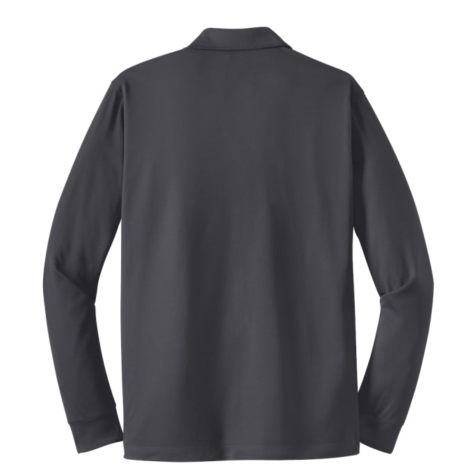 Long Sleeve Micropique Moisture Wicking Polo
