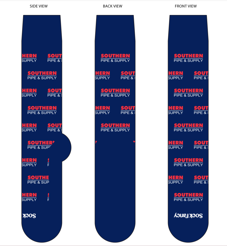 Southern Pipe Crew Socks
