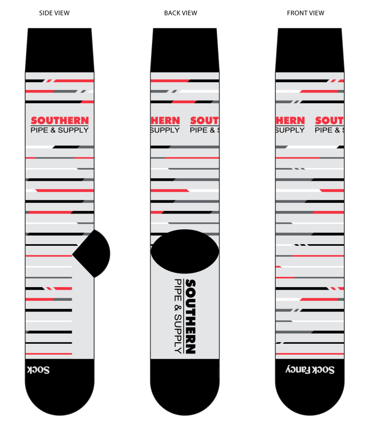Southern Pipe Crew Socks