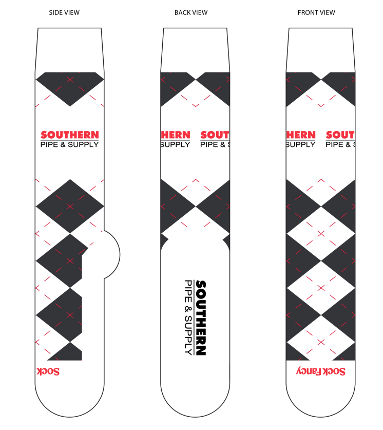 Southern Pipe Crew Socks