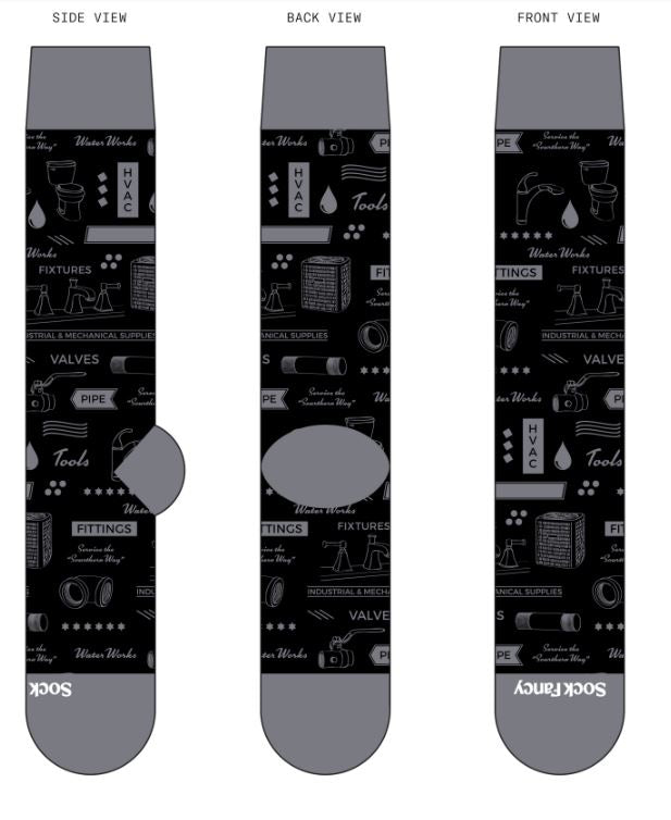 Southern Pipe Crew Socks
