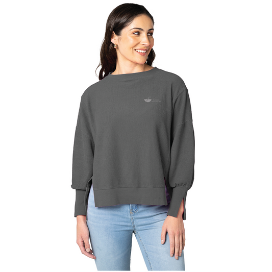 Southern Bath & Kitchen Women's Camden Spliced Crew Neck Sweatshirt