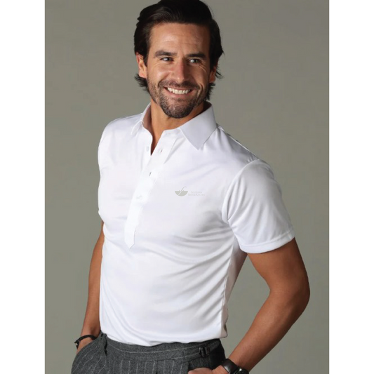 Southern Bath & Kitchen Collars & Co Men's Semi-Spread Collar Polo