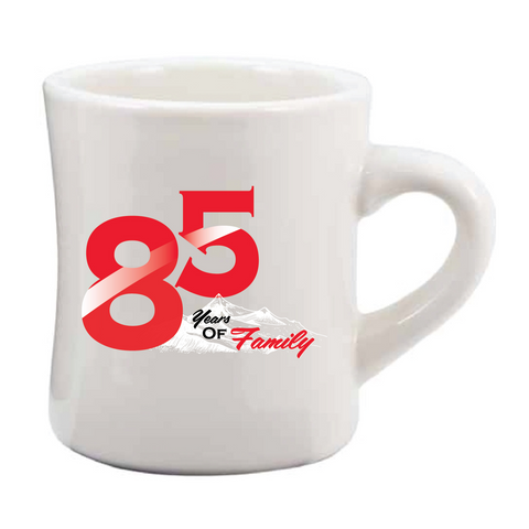 85th Anniversary 10 oz Diner Mug