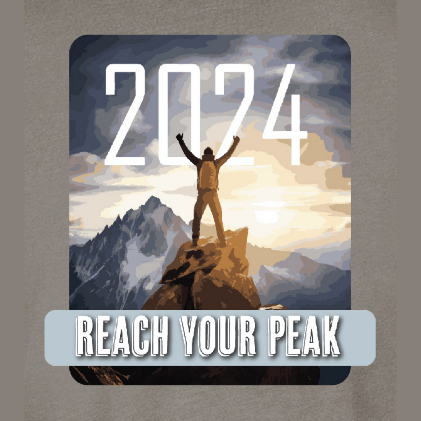 2024 Reach Your Peak Vision Tee