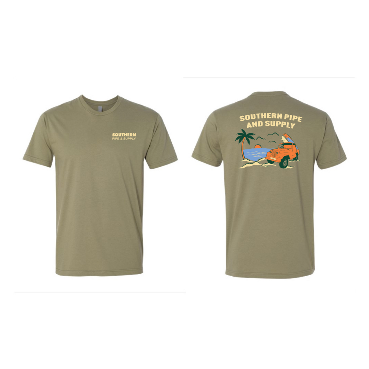 Southern Pipe Summer Jeep Tee