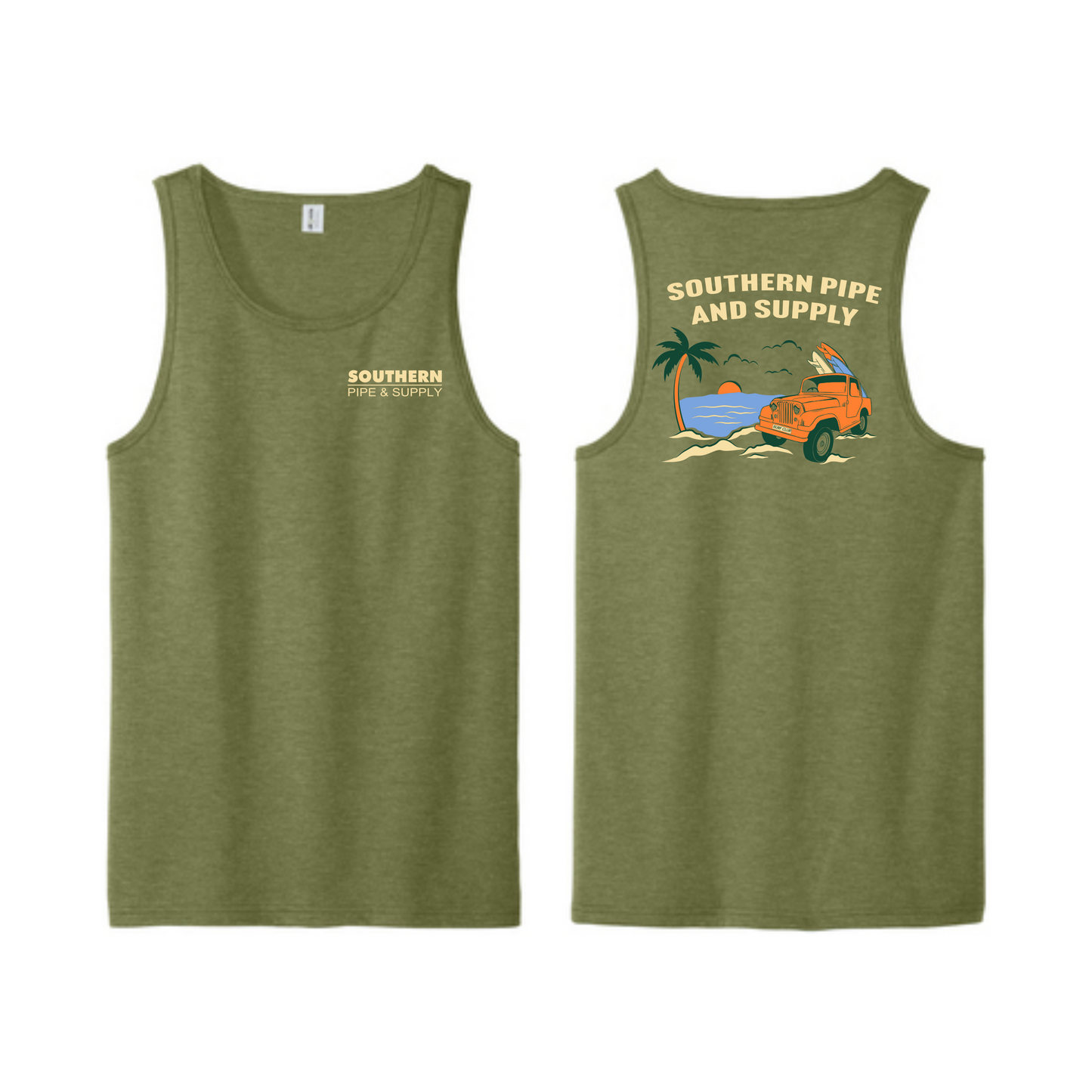 Southern Pipe Summer Jeep Tank