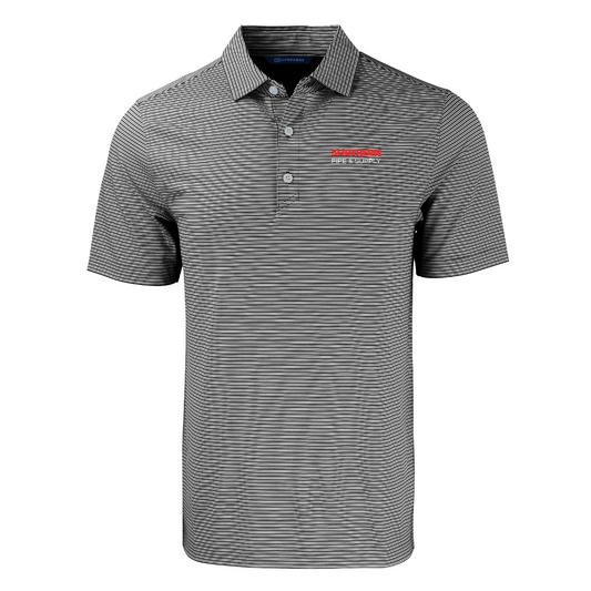 Cutter & Buck Forge Eco Double Stripe Stretch Recycled Men's Polo