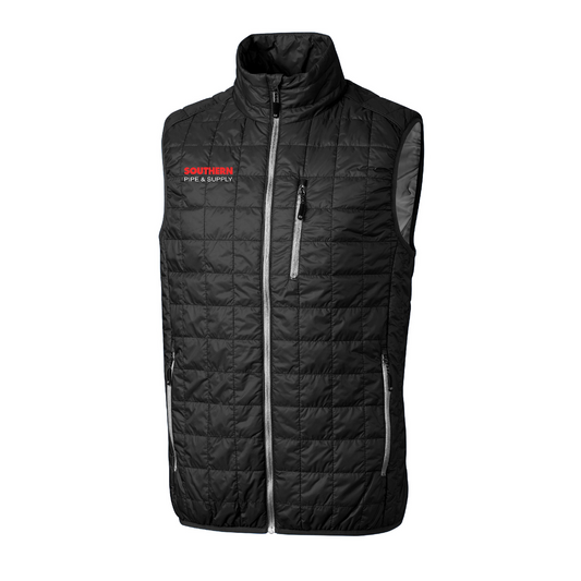 Cutter & Buck Rainier PrimaLoft® Men's Eco Insulated Full Zip Puffer Vest