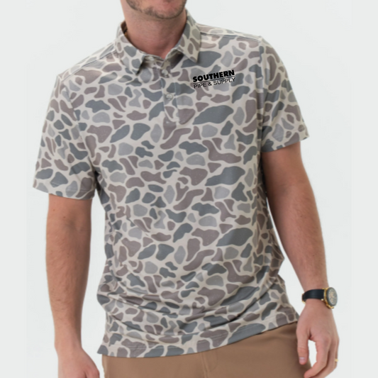 Burlebo Performance Polo - Classic Deer Camo