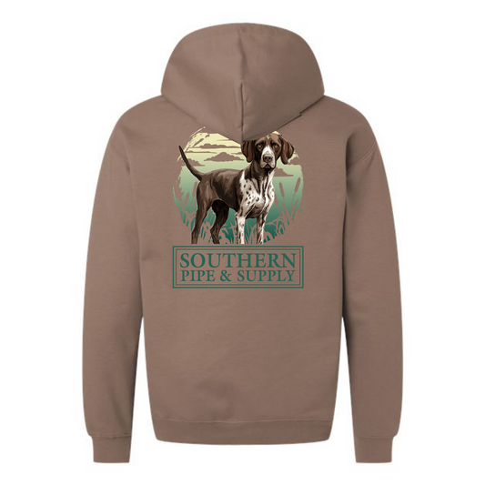 Hunter Pointer Unisex Softstyle Hooded Sweatshirt