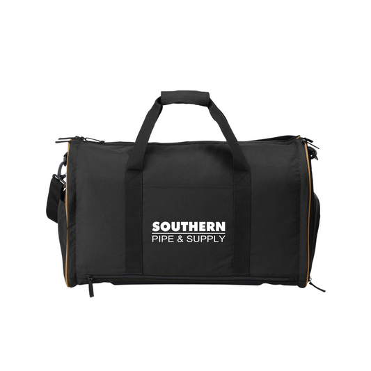 Harriton ClimaBloc™ Eco Friendly Convertible Garment Duffel & Laptop Bag