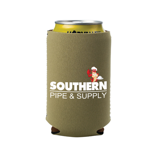 Crawfish Neoprene Collapsible Can Cooler