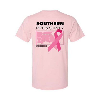 Breast Cancer Awareness States T-Shirt - Pink
