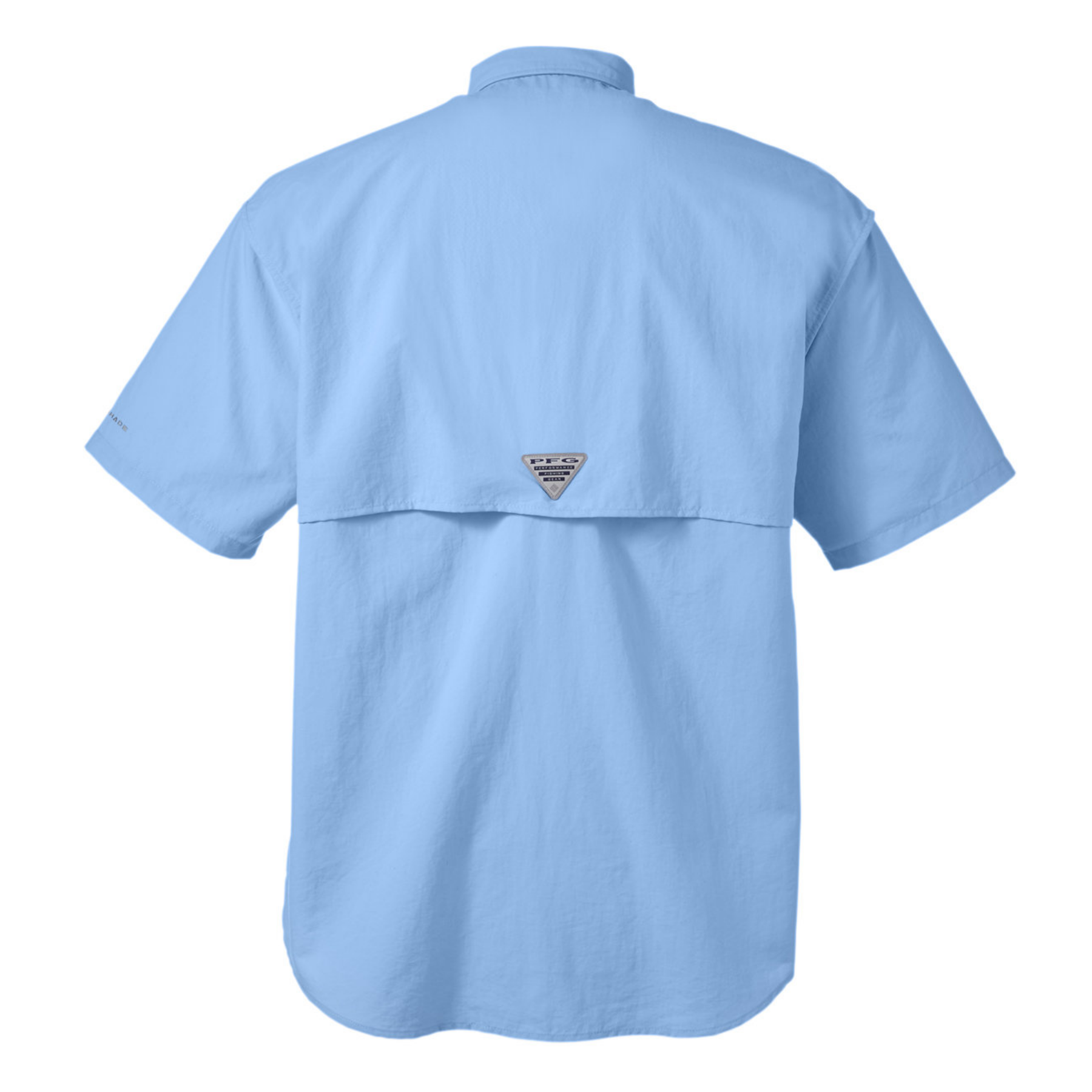 Columbia PFG Performance Fishing Gear Short Sleeve Vented Fishing Shirt Blue (L)